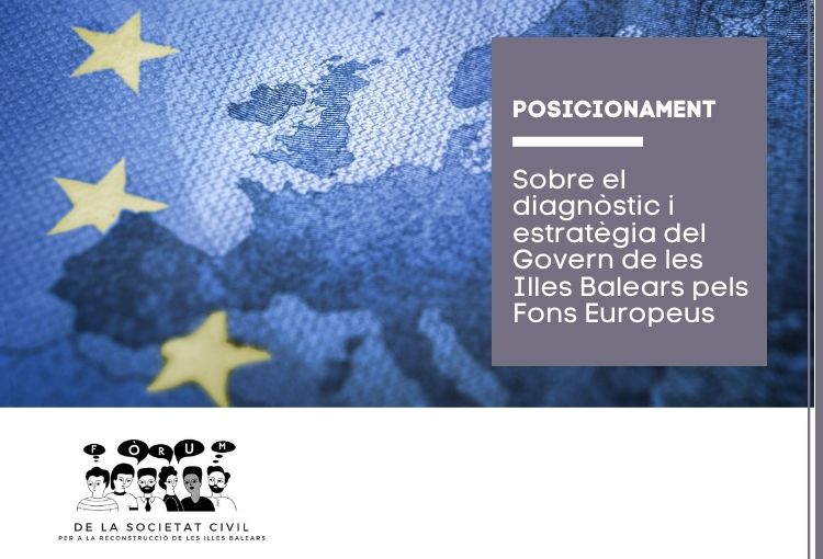Posicionament del Fòrum de la Societat Civil sobre el Pla Estratègic Autonòmic – Estratègia d’Inversions Illes Balears 2030