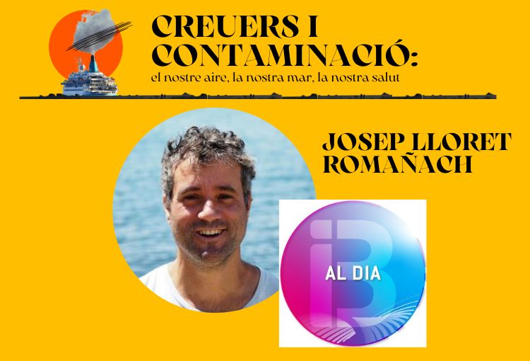 Entrevista a Josep Lloret sobre contaminació de creuers